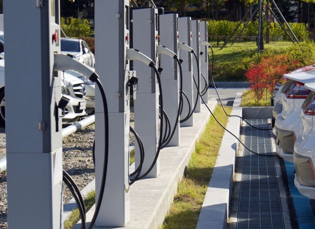 Commercial EV Charging station installation