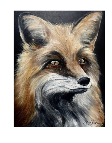 "Outfoxed" SOLD