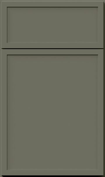 Luna Forest Green painted wood cabinets
modern thin shaker quality kitchens
Fabuwood Allure Luna
