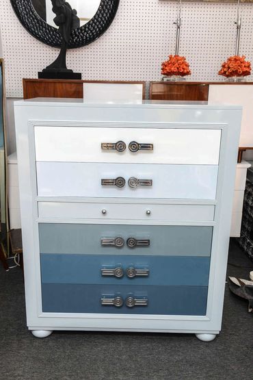 1940s Chester Drawers, @ AUBERY MIAMI, Sold.