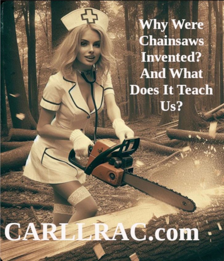 Why were chainsaws invented? And what does it teach us?