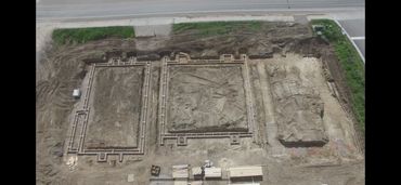 Foundations for apartment building in Kalispell, MT. 
