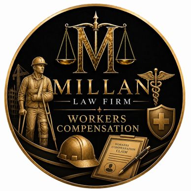 Logo for Millan Law Firm Workers Compensation.