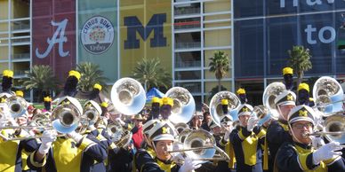 New Year's Day in the Orlando sunshine.