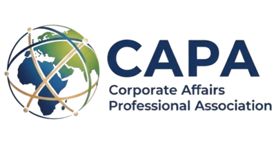 Logo of CAPA, Corporate Affairs Professional Association.