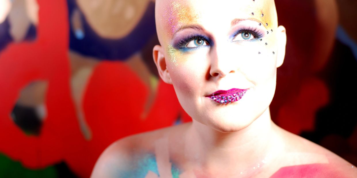 Rebecca Robbins, cancer survivor. Photo by Mark Bradley Miller Photography.
