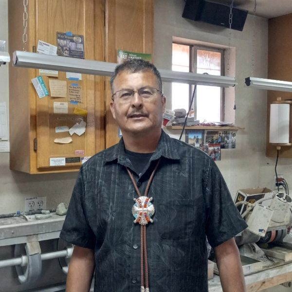 Navajo Jeweler and Shop Owner Alvin Yellowhorse Lupton Arizona