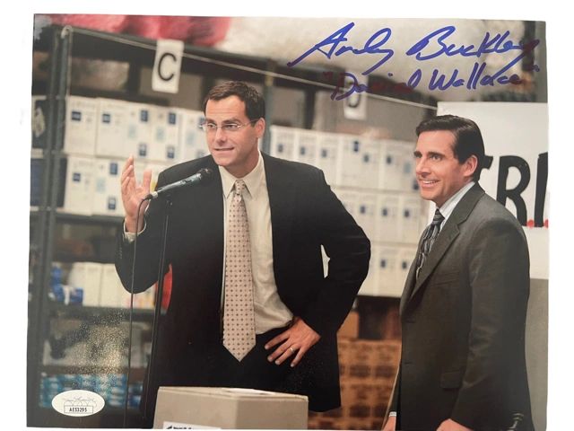 Andy Buckley (David Wallace) Autographed 8