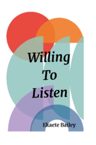 shapes of different colors with the book title and author name