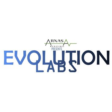 Logo for Arnas Medicinal presenting Evolution Labs.