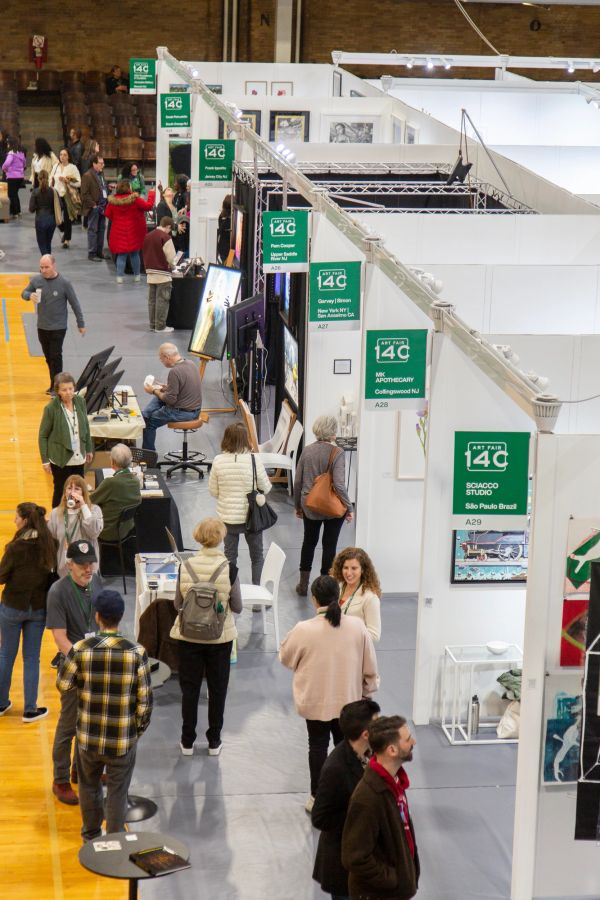 14C Art Fair, Fluid Media group, Booth A 34