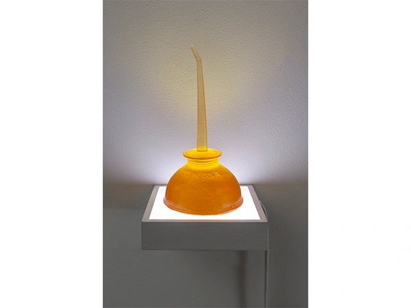 Katherine Jackson, Little Oil 21, 2019, Cast Glass
