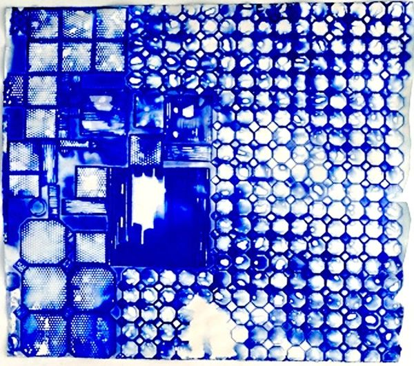 Delft, 2016, ink, pigment, acrylic on rag