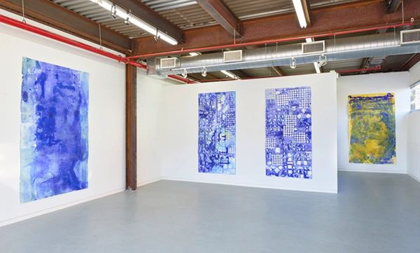 Installation view, Lemonade, ODETTA, Seeking the Sound of Cobalt Blue 2018