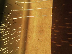 Jo Yarrington, Orchestrations – Detail, Site Specific Installation – Heliotrope, ODETTA, 2015