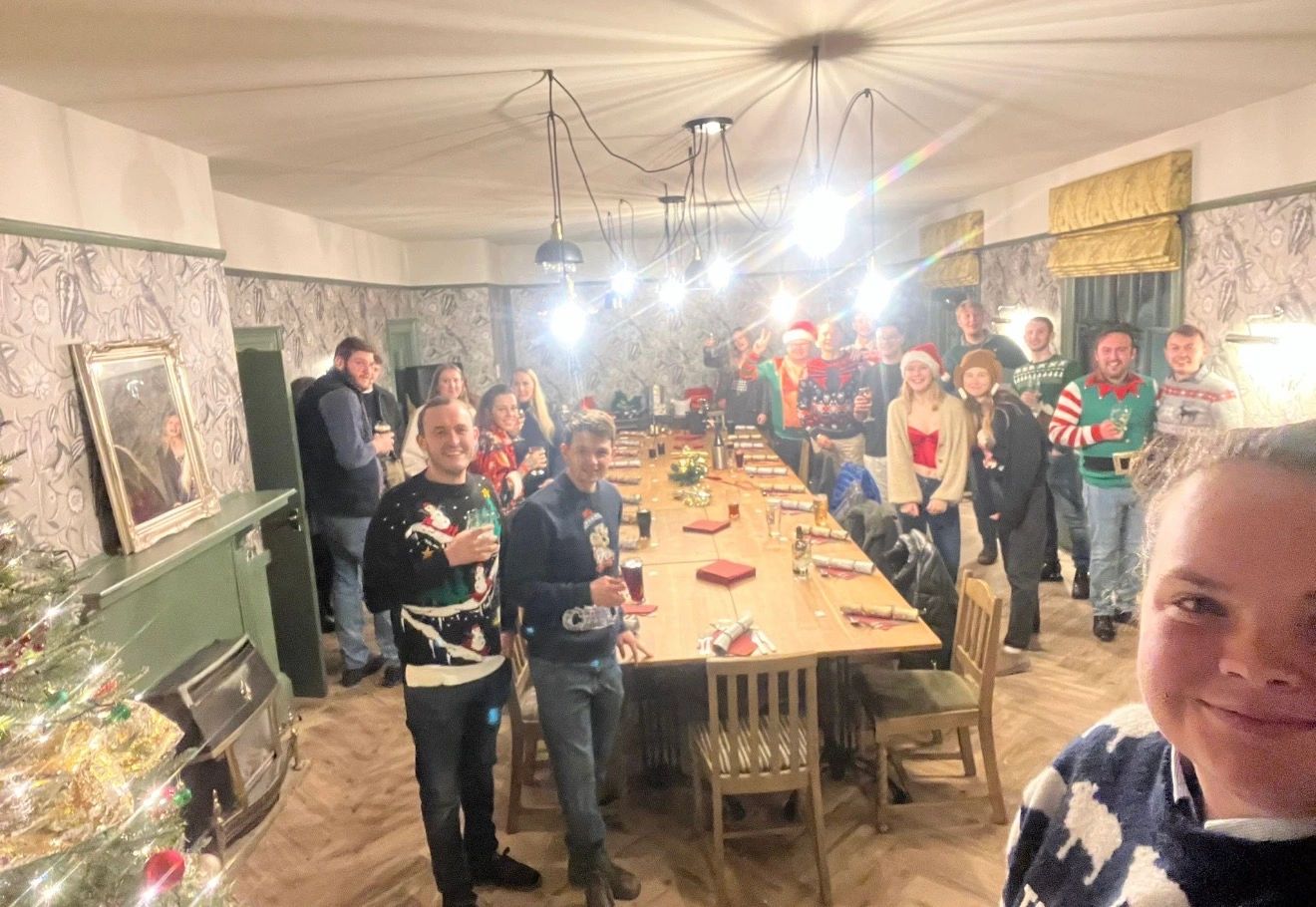 Chelmsford Young farmers Christmas meal