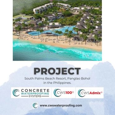 waterproofing of resorts by CWS100 