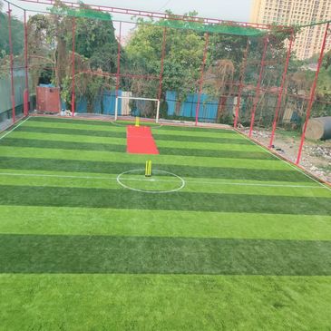 Multisports turf facility which includes a football court & a cricket pitch