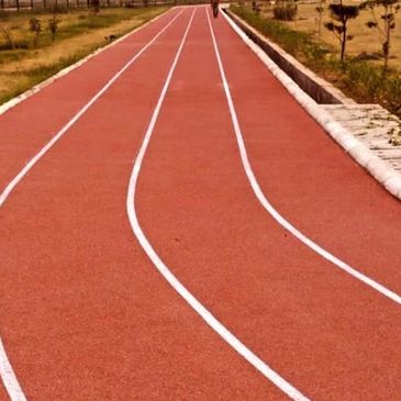 Athletic track, Walking track & Jogging Track. We provide cast n situ solution for all requirements.