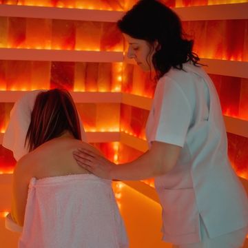 Indian Head Massage Therapy, himalayan salt room at ladysbeautycare day spa