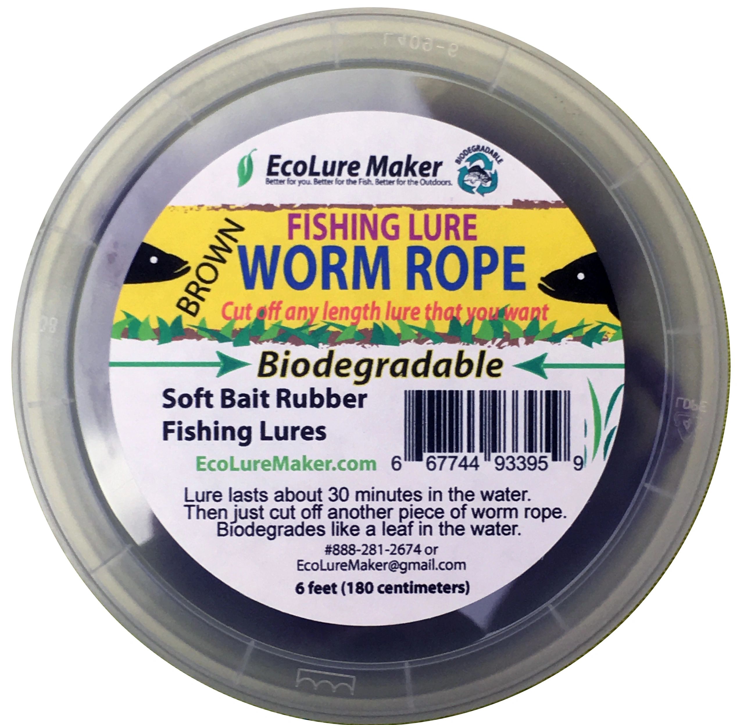Biodegradable Fishing Lure Worm Rope