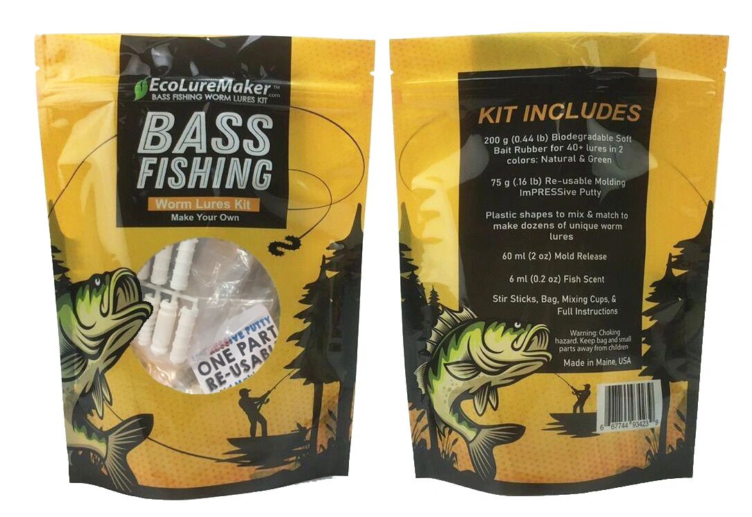 EcoLureMaker Biodegradable Fish Soft Bait Rubber, What is It?