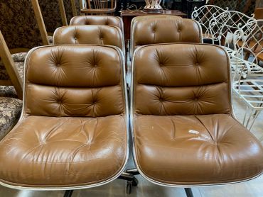 MCM, Mid-Century Modern chairs and furniture at a Mercanti estate sale in the San Francisco Bay Area