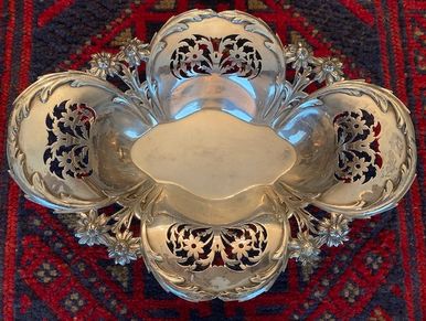 Antique silver at an estate sale in Napa, Napa County, Bay Area, California - Mercanti Estate Sales