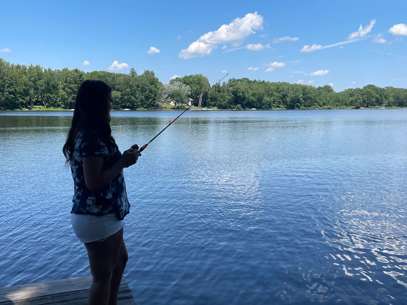 Quiet Moments at Minkler Lake, Michigan
