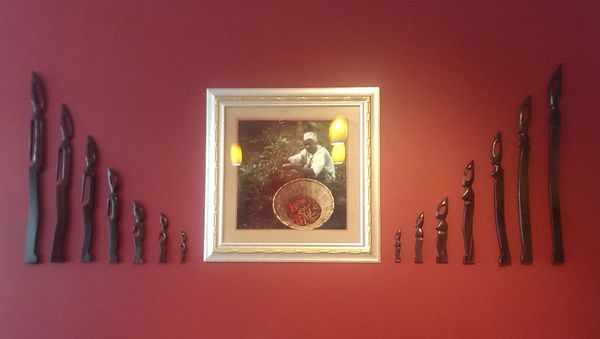  Wall Art, Afro-centric Restaurant
 Photo Credit: C A Lofton