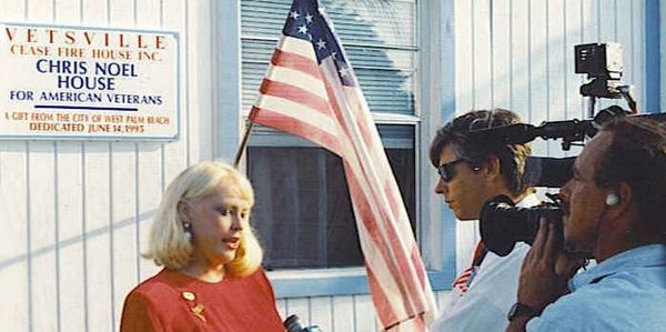 Chris Noel interview about Vetsville a non-profit for homeless Veterans in Boynton beach, FL.