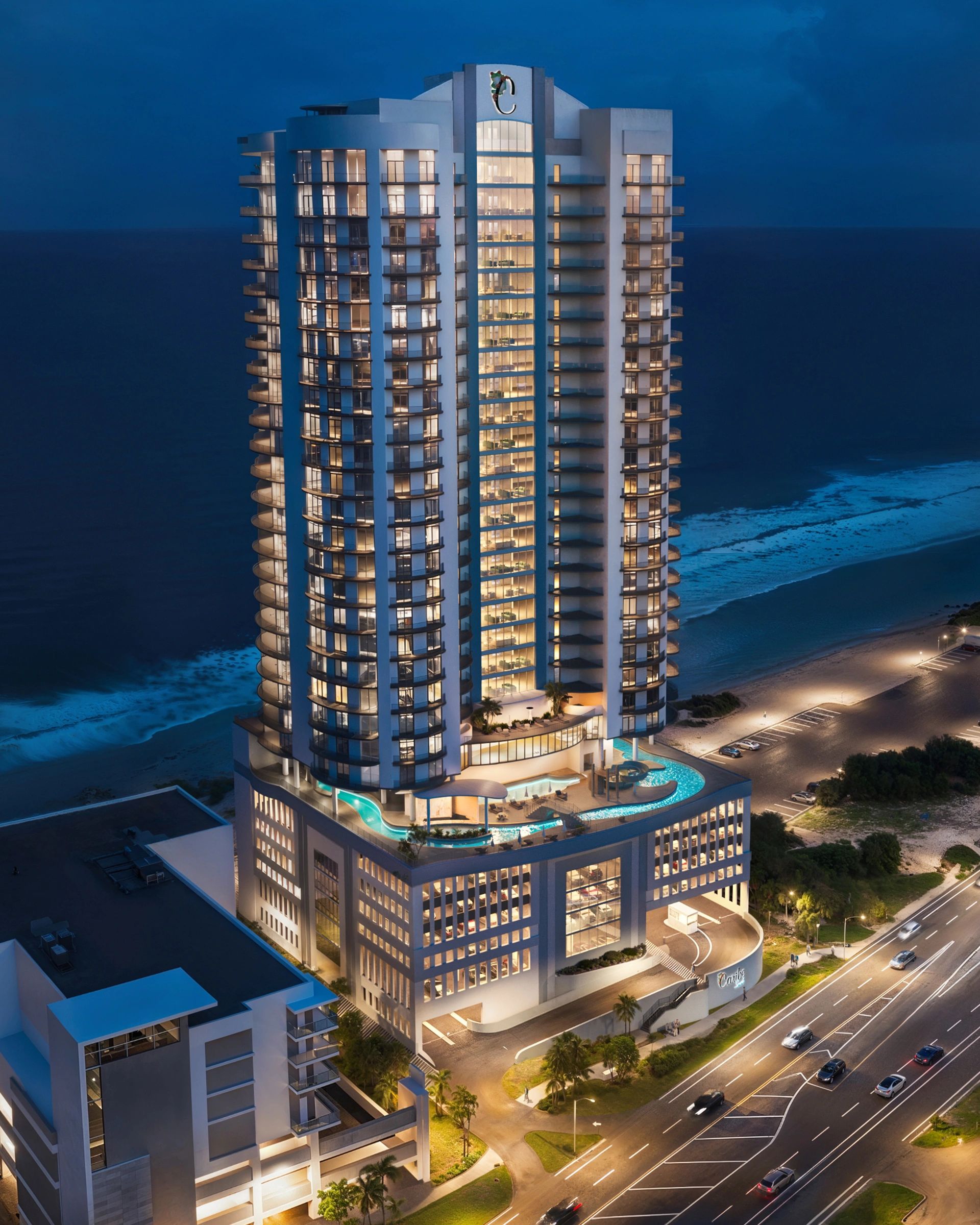 Caribe Seaside - Luxury Gulf Front Condominium located in Orange Beach Alabama.  