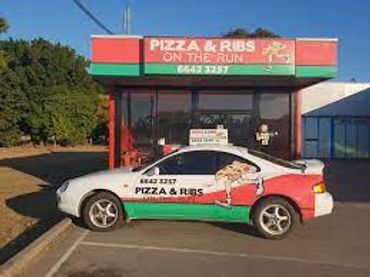 The original pizza delivery car