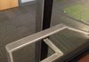 Stainless steel, mild steel and glass guardrail/handrail