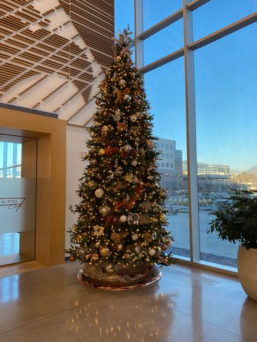 Copper at Christmas Salt Lake City, Utah Tree