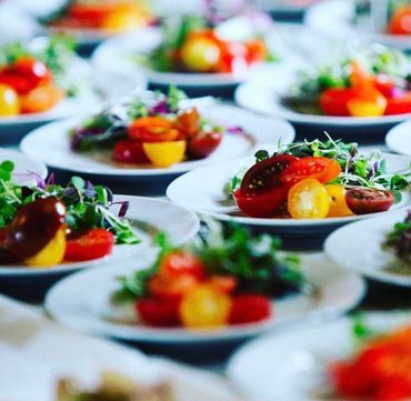 Vermont Farm to table wedding food