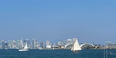San Diego bay - photo by Lisa Kennealy