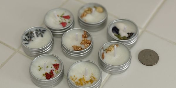 .5 ounce sample candle