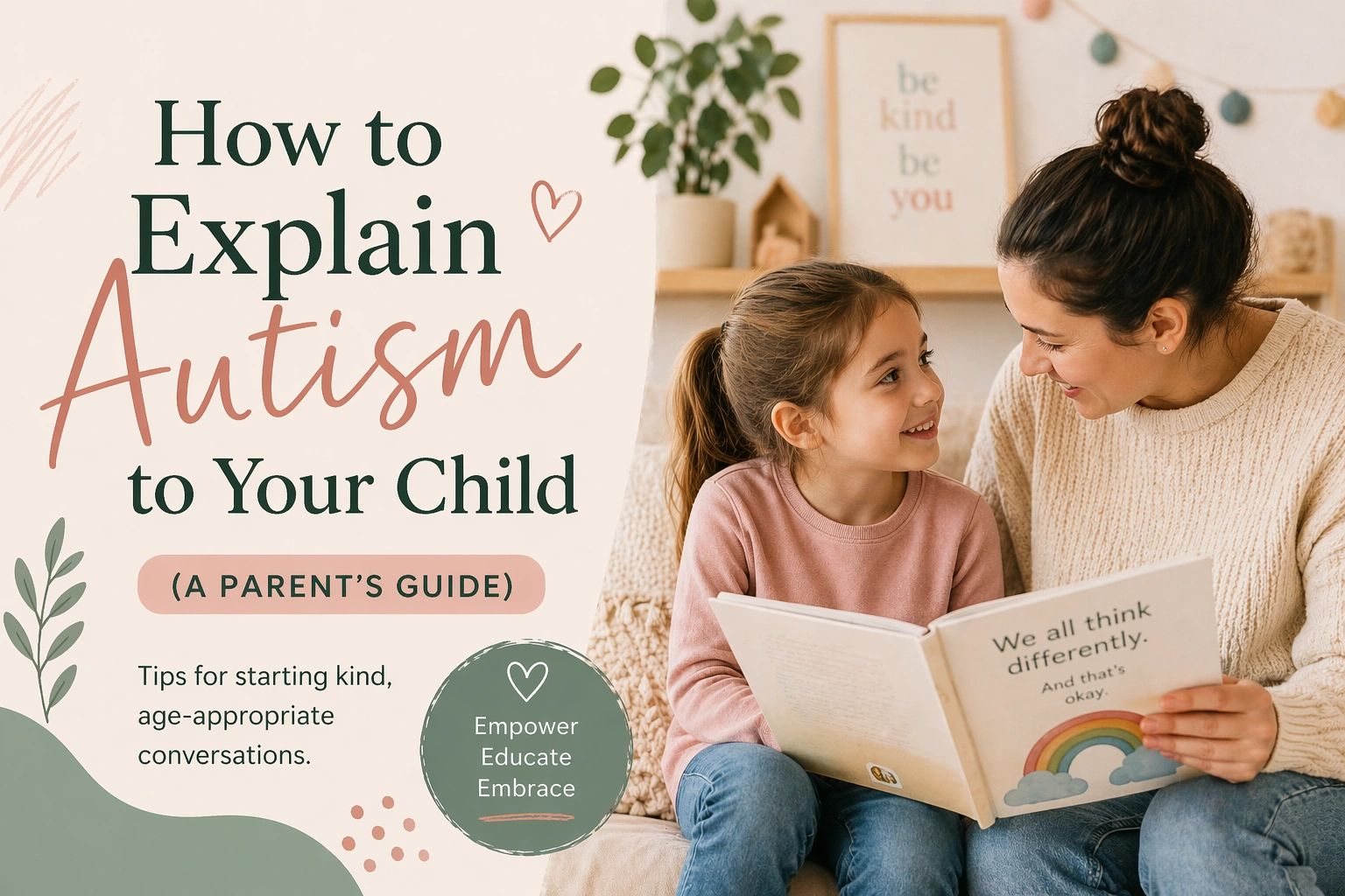 How to Explain Autism to Your Child (A Parent’s Guide)