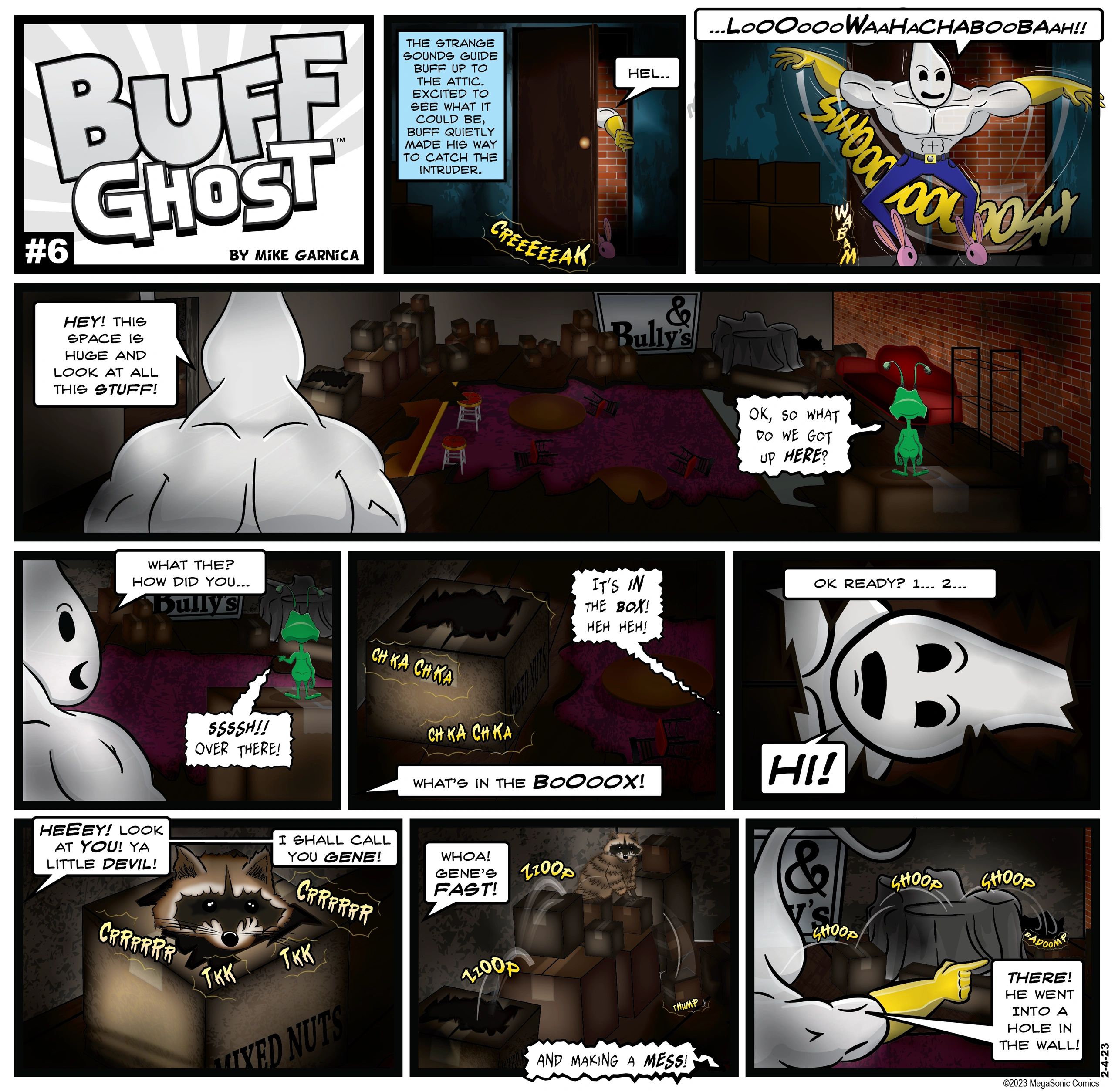 Issue #6 - Buff Ghost: The Sounds and Space