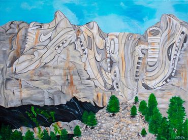 "MOUNT RUSHMAX" © 2019 ERICA PURNELL 