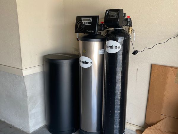 Water softener install in Boerne, Texas in Cordillera Ranch by Bergheim.