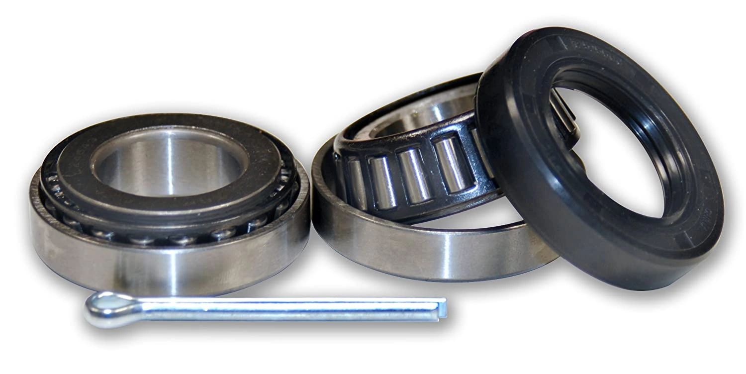 Bearings, races, cotter pin