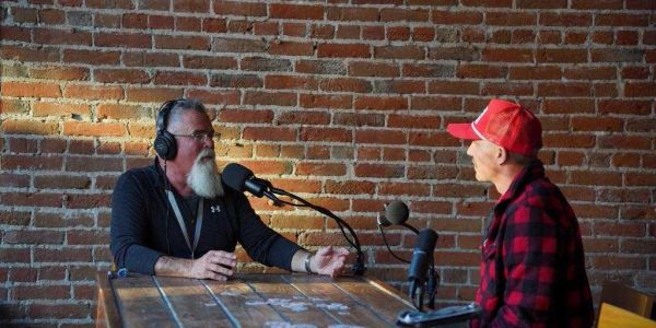 Host Byron Duffin interviewing Singer/Songwriter Kalyn Beasley