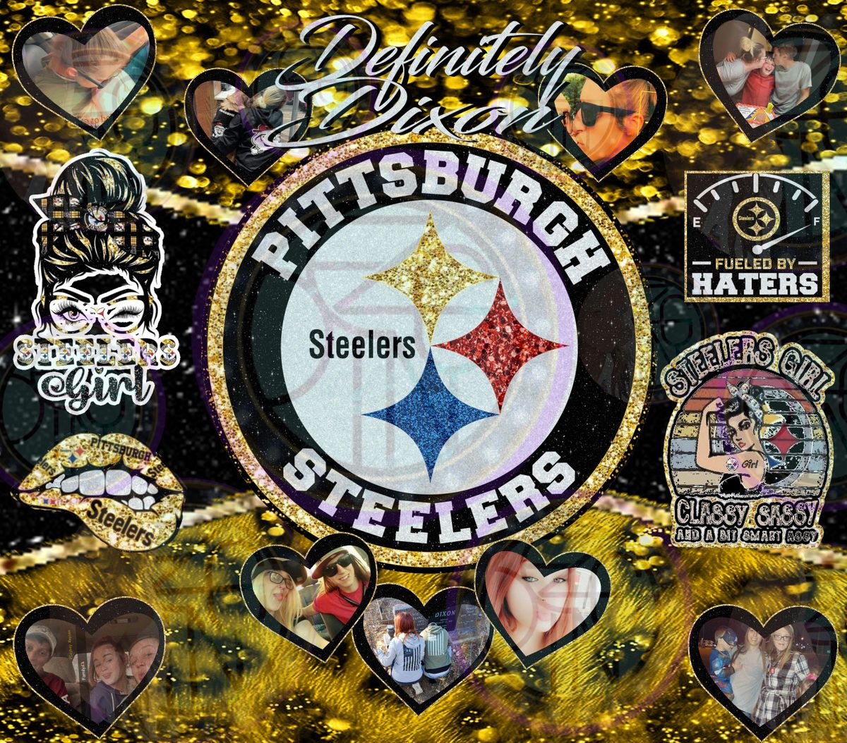 STEELERS TUMBLER WRAP