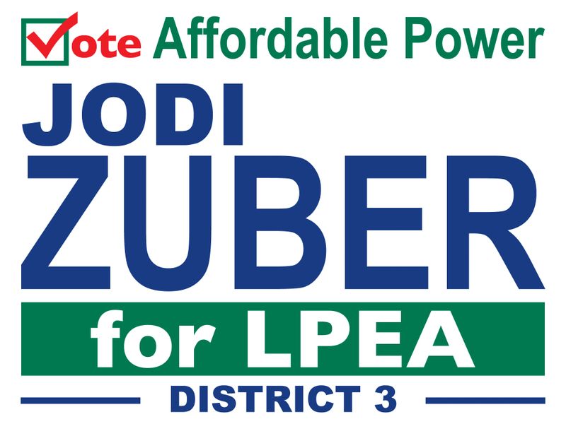 Zuber for LPEA's Logo