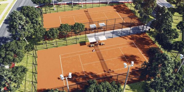 Quadras de Tennis