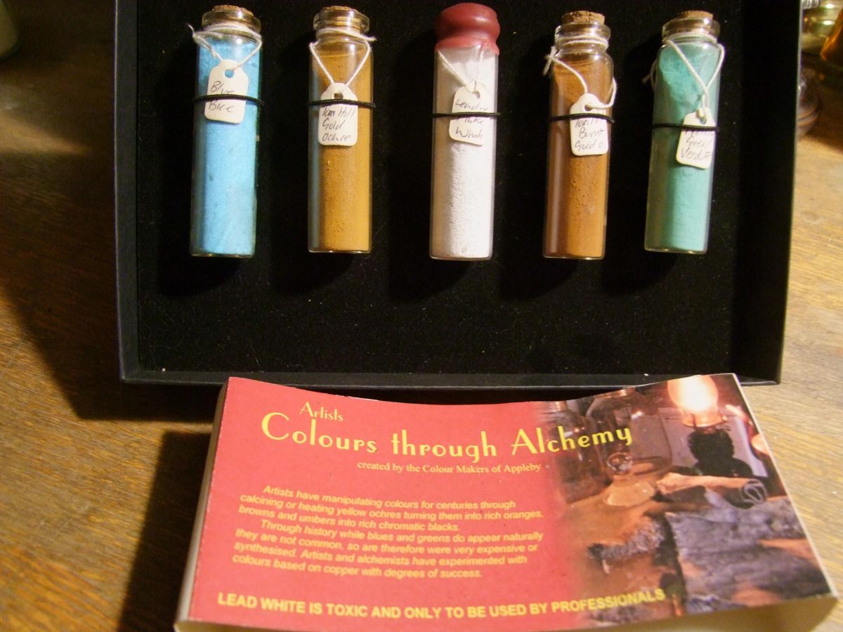 Artists Colours Through Alchemy