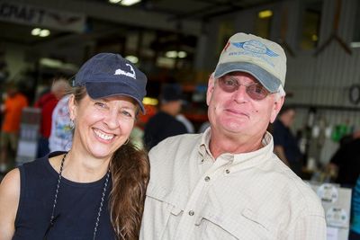 Laura & Dana Linn during Zenith Open Hangar Day