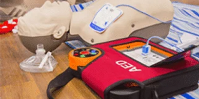 A CPR kit doll with control
